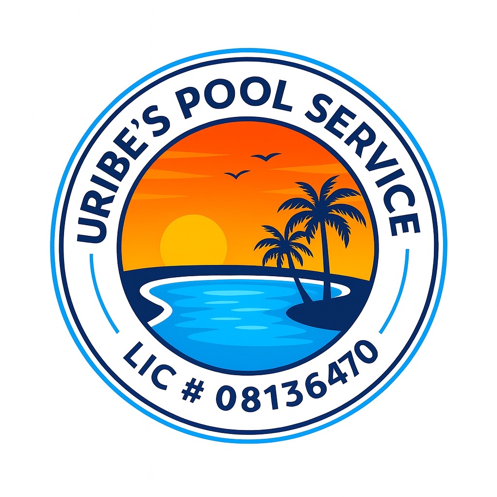 Uribe’s Pool Service Logo